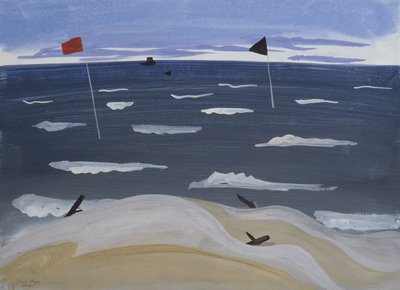 The Sea by Mistral, 1987 by Marie Hugo